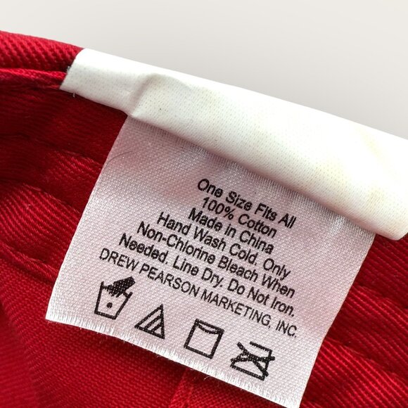 Dodge Motorsports Red Adjustable Hat NASCAR Racing Cap - Picture 7 of 7